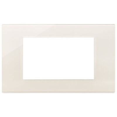 Linea - Placa de 4 módulos reflex de cáñamo