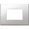 Vimar 22653.81 Eikon - 3-module nickel plate