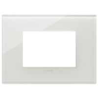 Vimar 22653.71 Eikon - Plato 3 módulos blanco leche