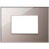 Vimar 22653.76 Eikon - placca 3 moduli bronzo lucente