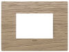 Vimar 22653.31 Eikon - 3-module oak plate