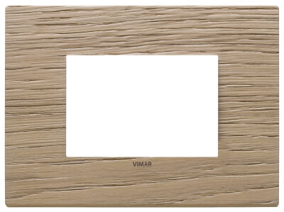 Vimar 22653.31 Eikon - 3-module oak plate