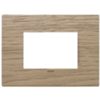 Vimar 22653.31 Eikon - 3-module oak plate