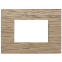 Vimar 22653.31 Eikon - 3-module oak plate