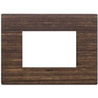 Vimar 22653.32 Eikon - placca 3 moduli noce americano