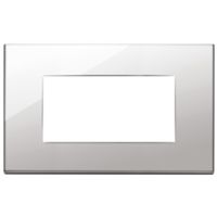 Vimar 22654.81 Eikon - 4-module nickel plate