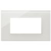 Vimar 22654.71 Eikon - milk white 4-module plate