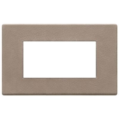 Vimar 22654.22 Eikon - Plaque nickel steppe 4 modules
