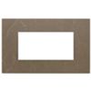Vimar 22654.52 Eikon - 4-module coffee brown plate