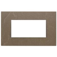 Vimar 22654.52 Eikon - Assiette marron café 4 modules