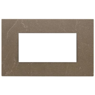 Vimar 22654.52 Eikon - Assiette marron café 4 modules