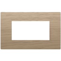Vimar 22654.31 Eikon - placca 4 moduli rovere