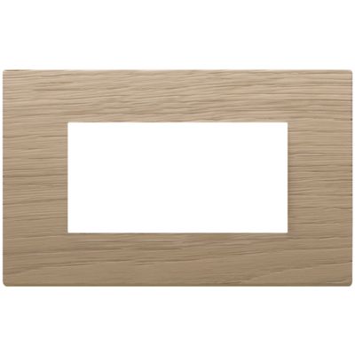 Vimar 22654.31 Eikon - 4-module oak plate
