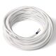 H03 2X0.75 cable covered in white silk