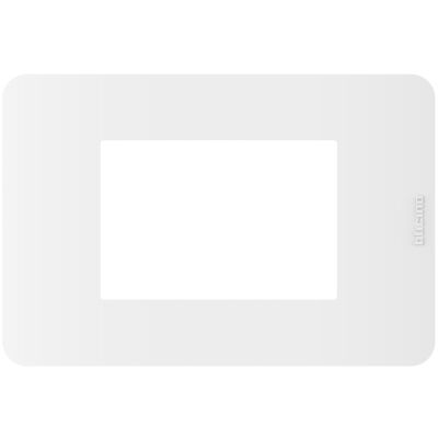 MatixGO - White 3-module cover plate - JA4803JW