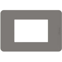 MatixGO - Plaque de recouvrement 3 modules Tourterelle - JA4803TD