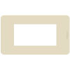 MatixGO - Ivory 4-module cover plate - JA4804TI