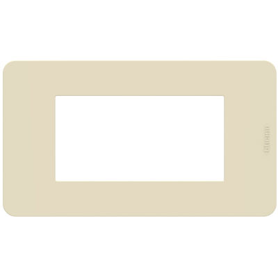 MatixGO - Plaque de recouvrement 4 modules ivoire - JA4804TI
