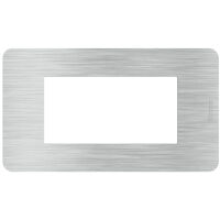 MatixGO - Aluminum 4-module cover plate - JA4804EA