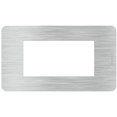 MatixGO - Aluminum 4-module cover plate - JA4804EA