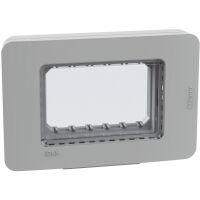 MatixGO - Plaque IP55 3 modules - 28603G