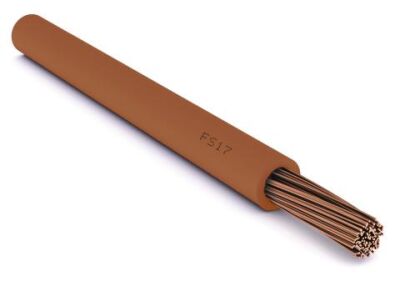 FS17 cable - 16.00 mm² brown cord per metre