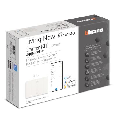 BTicino K2010KIT Living Now - connected shutters and lights kit
