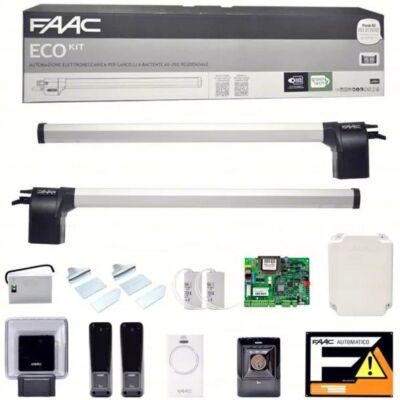 Faac 105917 - Perfect ECO swing gate kit 230V