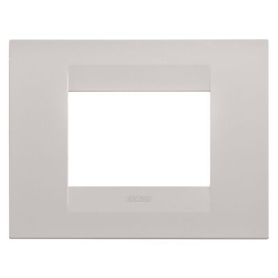 Gewiss GW16403VL Chorus - Placa 3 módulos beige natural