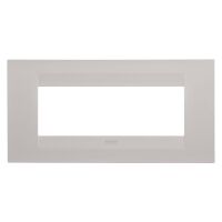 Gewiss GW16406VL Chorus - Placa 6 módulos beige natural