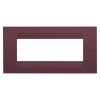 Gewiss GW16406VD Chorus - Plaque rouge toscane 6 modules