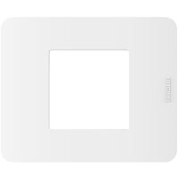 MatixGO - White 2-module cover plate - JA4802JW
