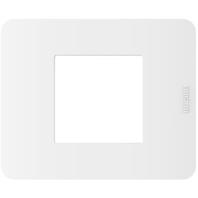 MatixGO - Plaque de recouvrement blanche 2 modules - JA4802JW