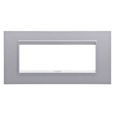 Gewiss GW16206YT Chorus - 6-module monochrome titanium plate
