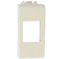 Qubix 2004029 - adattatore Keystone LivingLight Bianco