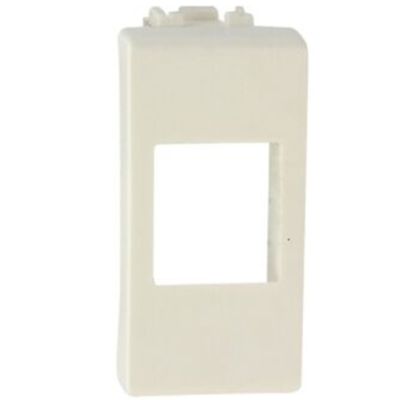 Qubix 2004029 - Adaptador Keystone LivingLight Blanco