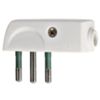 Small white 90° plug