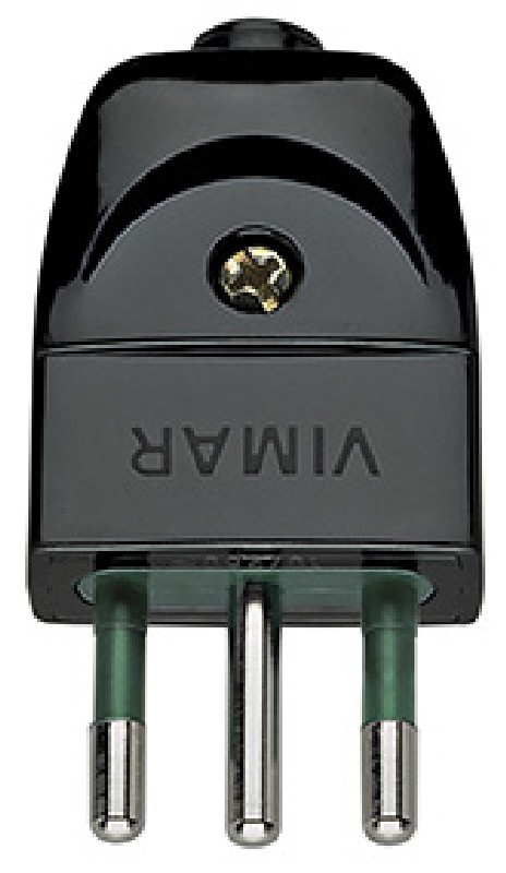 Small black plug