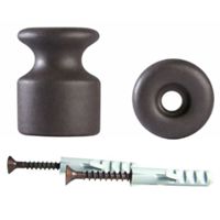 GI Gambarelli 01203 Ardesia – isolateur avec vis brunie et cheville