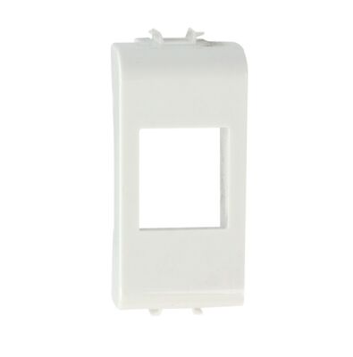 Qubix 2004079 - adattatore Keystone Gewiss Chorus Bianco