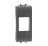 Qubix 2004077 - Adaptador Gewiss Chorus Keystone Negro