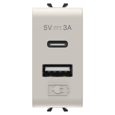 Gewiss GW13449 Chorus - USB A+C charger