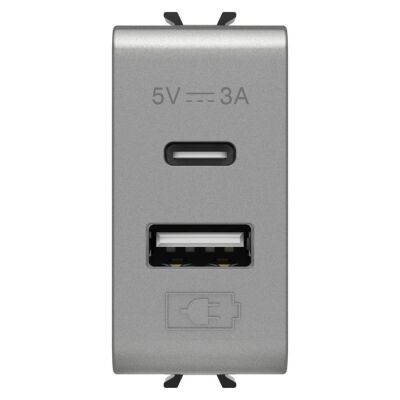 Gewiss GW14449 Chorus - USB A+C charger