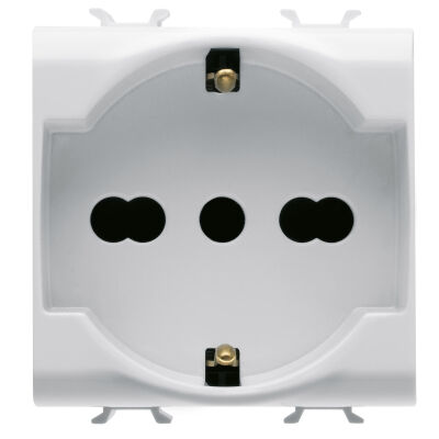 Gewiss GW10204AB Chorus - 16A P40 antibacterial universal socket
