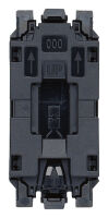 Linea - aligned or axial button mechanism