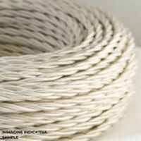 3G1 ivory silk braided cable