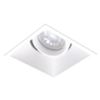 Century KLSCON-BI - porta faretto da incasso KLAK SQUARE bianco