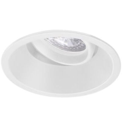 Century KLRCON-BI - KLAK ROUND soporte para foco empotrable blanco