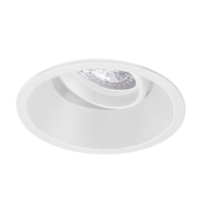 Round recessed white spotlight holder KLAK ROUND | Century KLRCON-BI