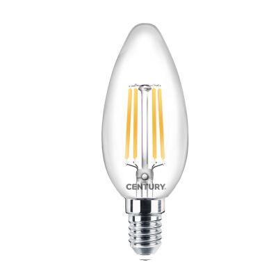 Century INDM1-061427 - Lámpara LED oliva E14 6W 230V 2700K